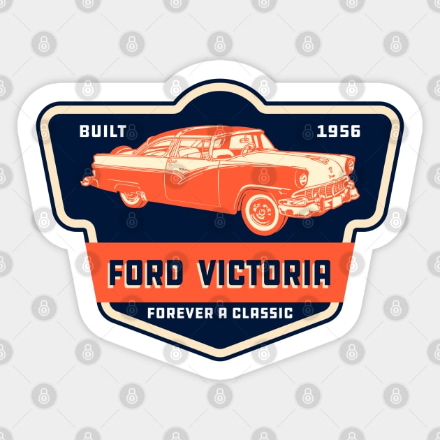 Ford Victoria - Forever a Classic Sticker by CC I Design